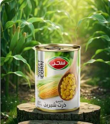 تصویر 2 از کنسرو ذرت سحر همراه خوشمزه انواع غذاها